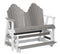 Berlin Gardens Cozi-Back Double Counter Glider with Allochrome Brackets