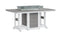 Berlin Gardens Garden Classic Standard Top 44" x 72" Rectangular Fire Bar Table