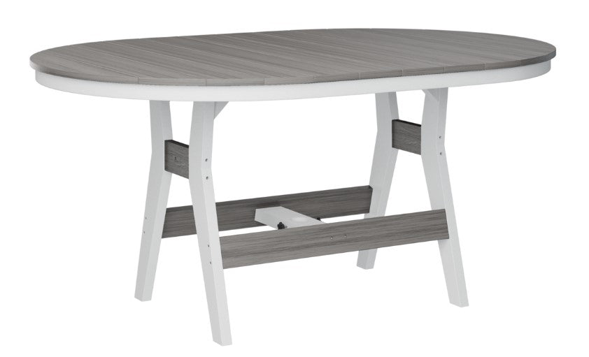 Berlin Gardens Harbor Bar Tables Standard Top 44" x 64" Oblong Bar Table