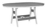 Berlin Gardens Harbor Bar Tables Standard Top 44" x 64" Oblong Bar Table
