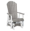 Berlin Gardens Comfo-Back Single Glider with Allochrome Brackets