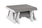 Berlin Gardens Gliding Footstool with Allochrome Brackets