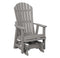 Berlin Gardens Comfo-Back Single Glider with Allochrome Brackets