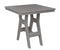 Berlin Gardens Harbor Bar Tables Standard Top 33" Square Bar Table