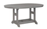 Berlin Gardens Garden Classic Standard Top 44" x 64" Oblong Dining Table