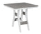 Berlin Gardens Harbor Bar Tables Standard Top 33" Square Bar Table