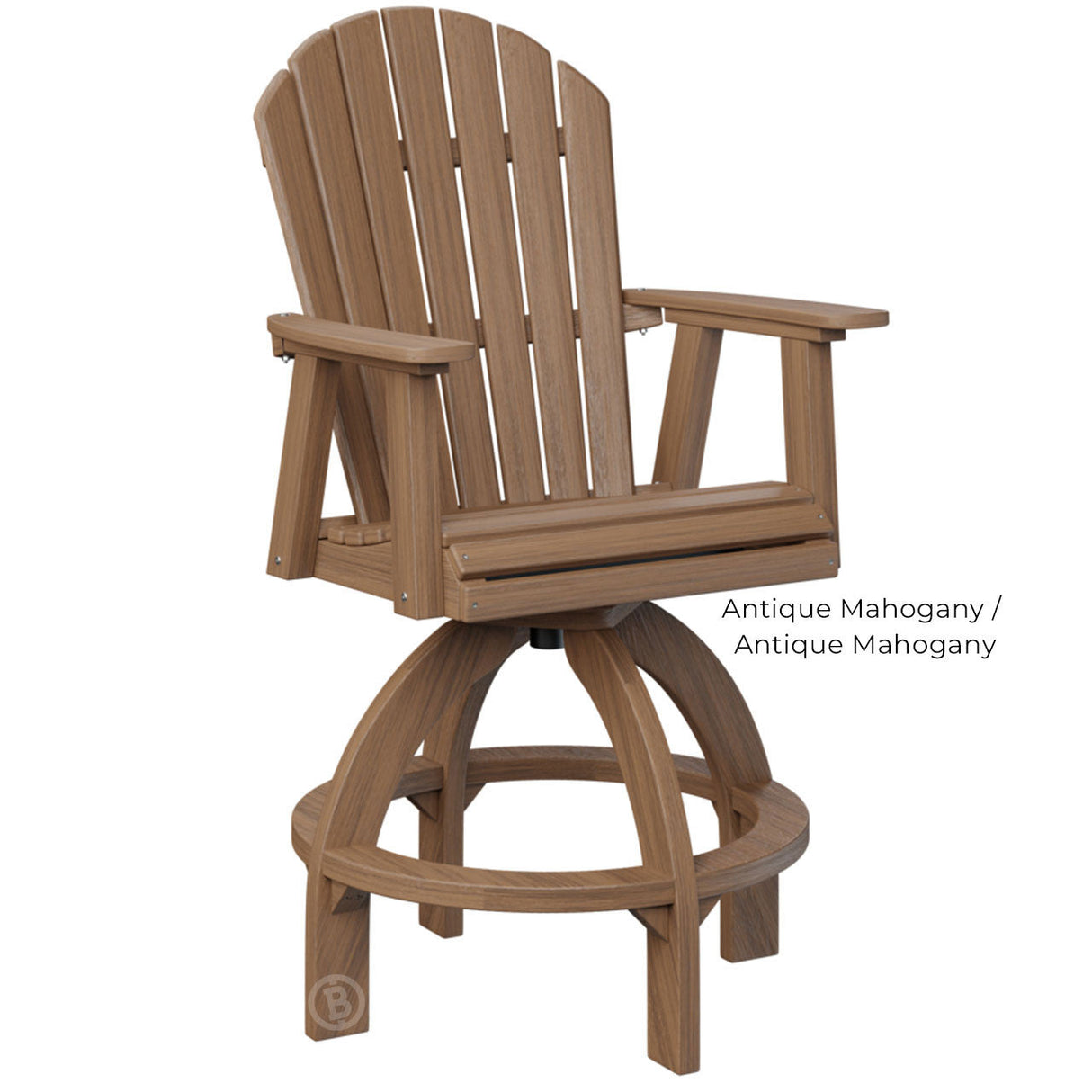 Berlin Gardens Comfo-Back Swivel Bar Chair