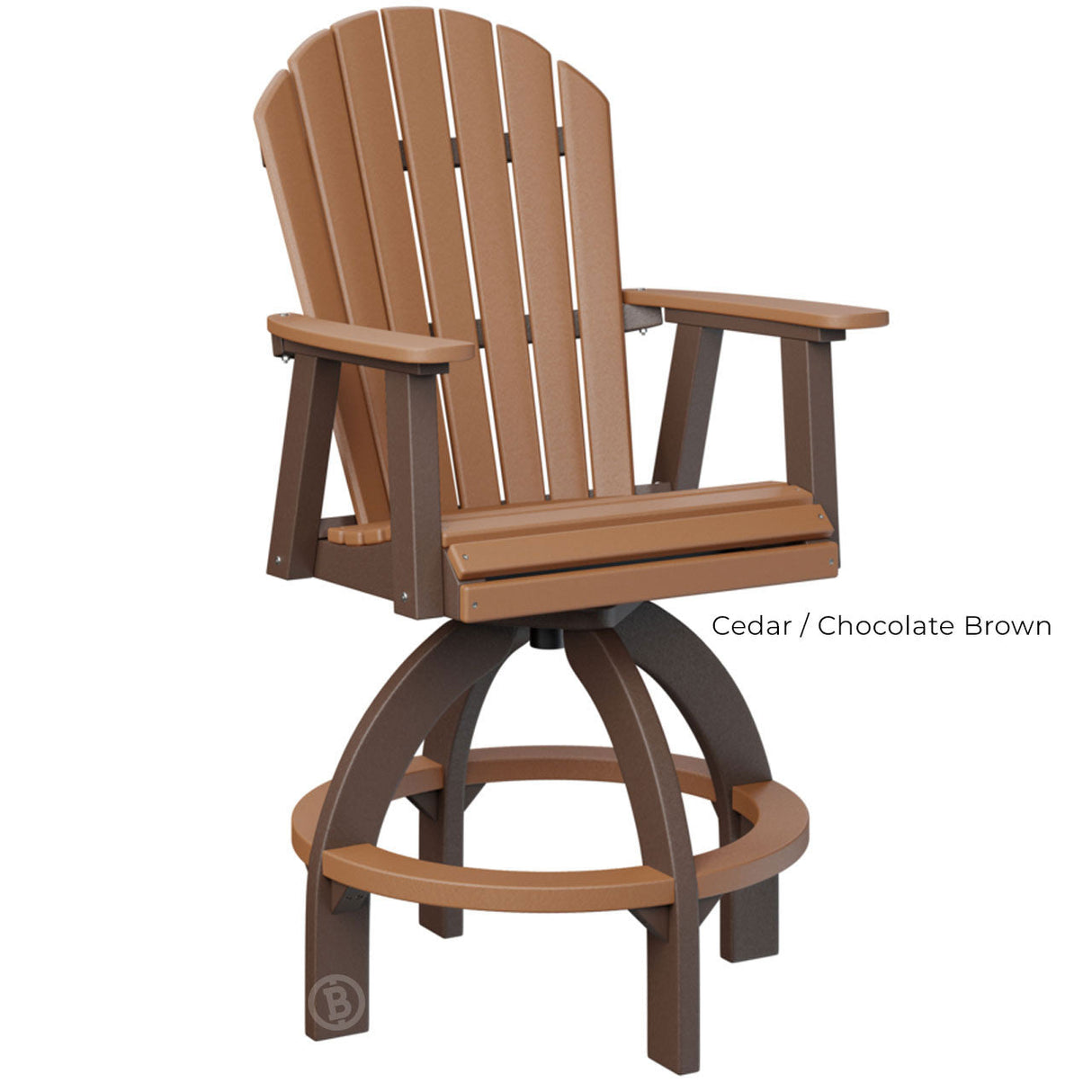 Berlin Gardens Comfo-Back Swivel Bar Chair