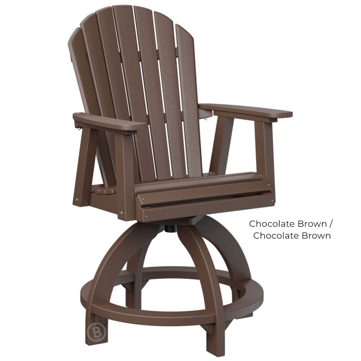 Berlin Gardens Comfo-Back Swivel Counter Chair