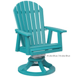 Berlin Gardens Comfo-Back Swivel Rocker Dining Chair