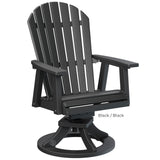 Berlin Gardens Comfo-Back Swivel Rocker Dining Chair