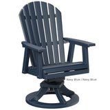 Berlin Gardens Comfo-Back Swivel Rocker Dining Chair