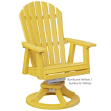 Berlin Gardens Comfo-Back Swivel Rocker Dining Chair