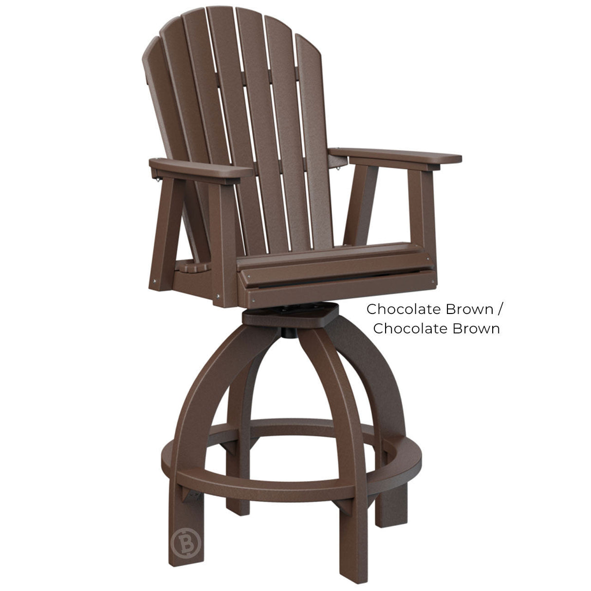 Berlin Gardens Comfo-Back Swivel 30" Bar XT Chair