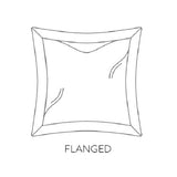 Berlin Gardens 20" x 20" Throw Pillow Flanged Feather