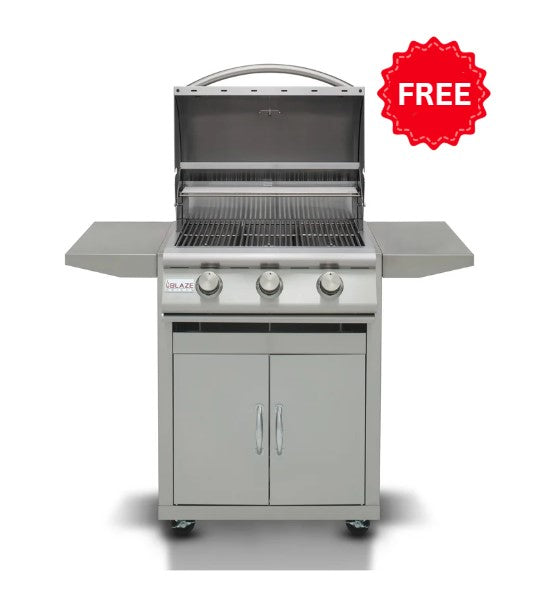 FREE Blaze Grill On Cart With Purchase Of Berlin Gardens 9 Piece Counter Set