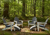 FREE 2 Ottomans With Purchase Of Seaside Casual 4 Piece Adirondack Classic Chair Set