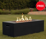FREE Blaze Firepit With Purchase Of Seaside Casual 11 Piece Deep Seating Set