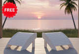 FREE 2 Ottomans With Purchase Of Berlin Gardens 4 Piece Adirondack Chair Set