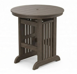Beaver Dam Farmhouse 48" Round Mission Bar Table