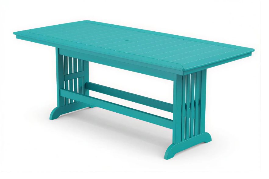 Beaver Dam Farmhouse 45"x60" Mission Bar Table