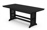 Beaver Dam Farmhouse 36"x36" Mission Bar Table