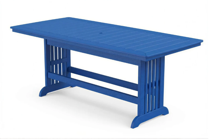 Beaver Dam Farmhouse 45"x45" Mission Bar Table