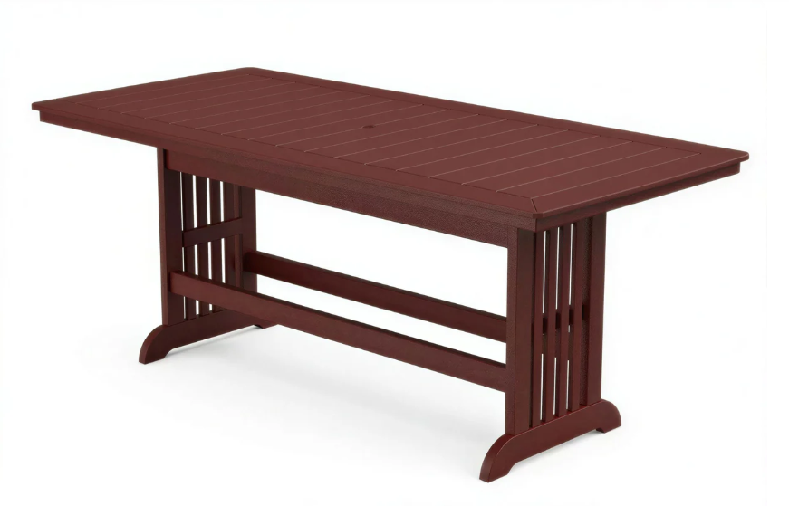 Beaver Dam Farmhouse 45"x60" Mission Bar Table