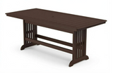 Beaver Dam Farmhouse 45"x60" Mission Bar Table