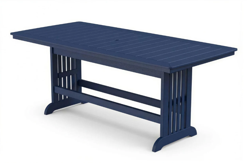 Beaver Dam Farmhouse 45"x60" Mission Bar Table