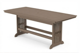 Beaver Dam Farmhouse 45"x45" Mission Bar Table