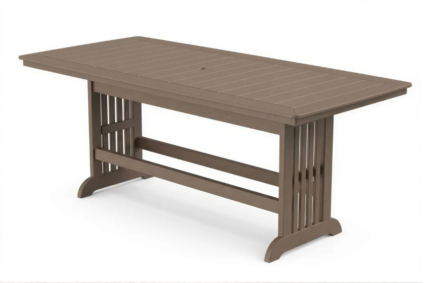 Beaver Dam Farmhouse 45"x60" Mission Bar Table