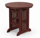 Beaver Dam Farmhouse 48" Round Mission Bar Table
