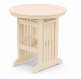 Beaver Dam Farmhouse 35" Round Mission Counter Table