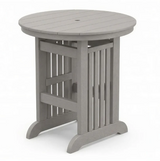 Beaver Dam Farmhouse 35" Round Mission Bar Table