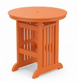 Beaver Dam Farmhouse 44" Round Mission Bar Table
