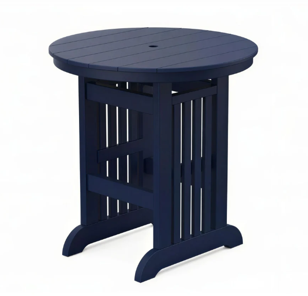 Beaver Dam Farmhouse 35" Round Mission Counter Table