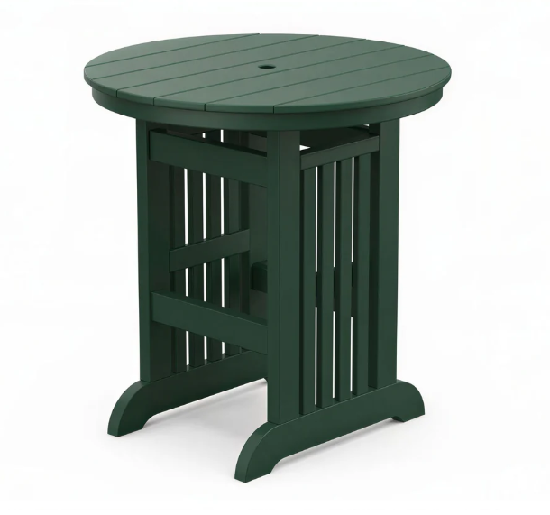 Beaver Dam Farmhouse 48" Round Mission Bar Table