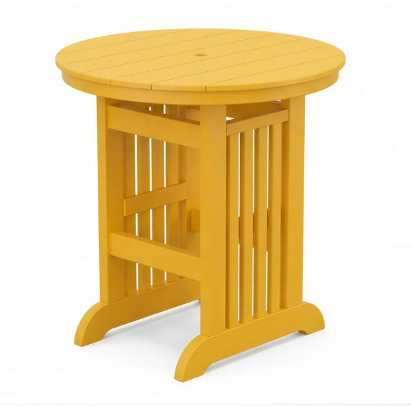 Beaver Dam Farmhouse 35" Round Mission Dining Table