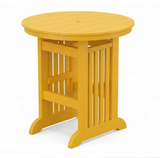 Beaver Dam Farmhouse 48" Round Mission Bar Table