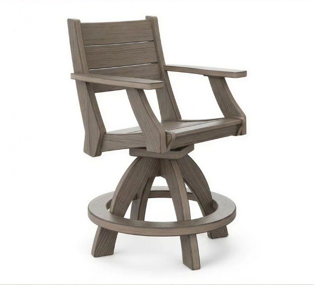 Beaver Dam Farmhouse Swivel Counter Chair
