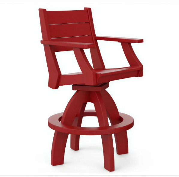 Beaver Dam Farmhouse Swivel Bar Chair