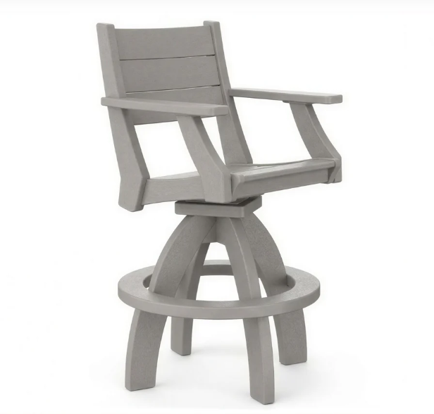 Beaver Dam Farmhouse Swivel Bar Chair