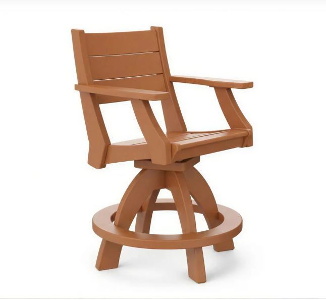 Beaver Dam Farmhouse Swivel Counter Chair