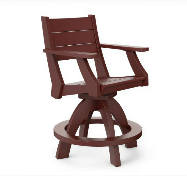 Beaver Dam Farmhouse Swivel Counter Chair