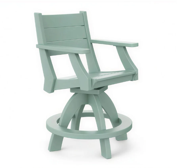Beaver Dam Farmhouse Swivel Counter Chair