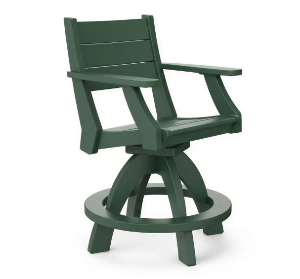 Beaver Dam Farmhouse Swivel Counter Chair