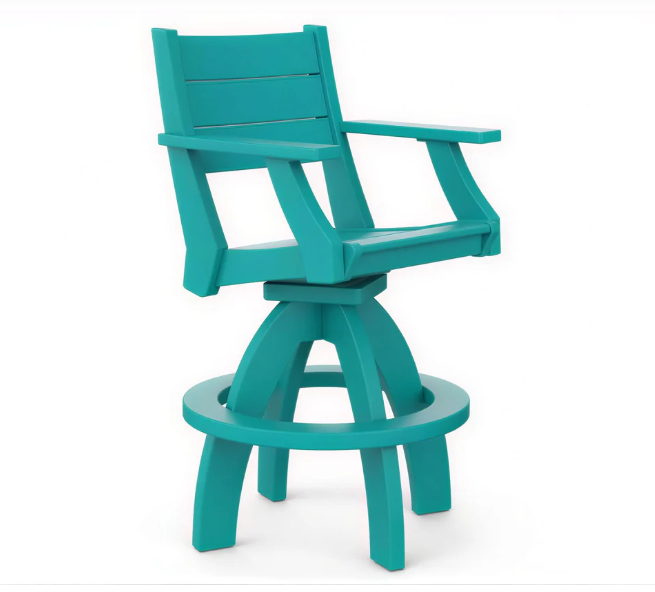 Beaver Dam Farmhouse Swivel Bar Chair