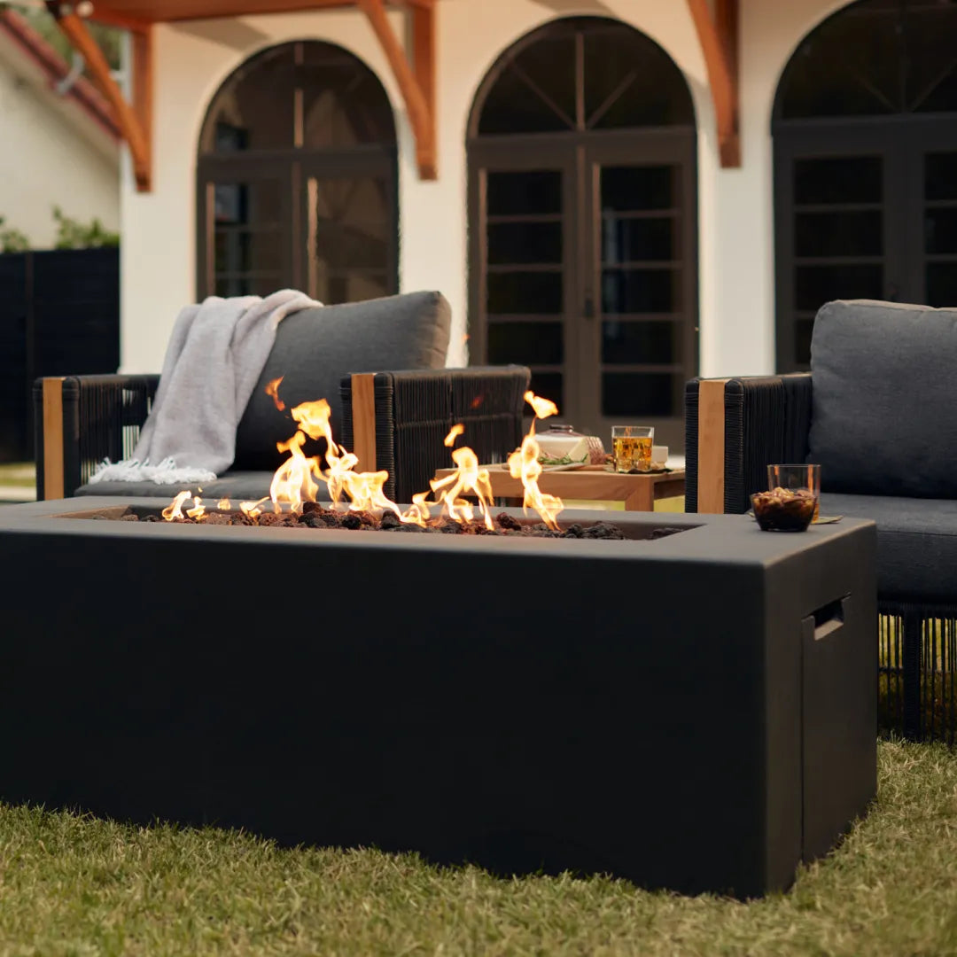 FREE Blaze Firepit With Purchase Of Seaside Casual 11 Piece Deep Seating Set