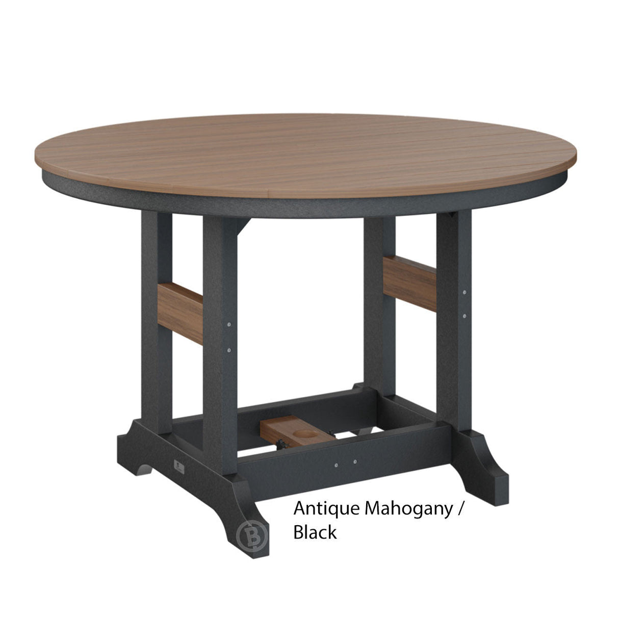 Berlin Gardens Garden Classic Standard Top 48" Round Bar Table
